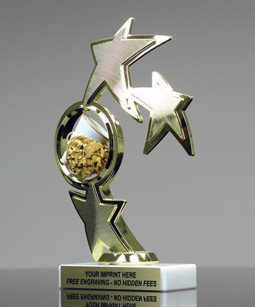 Picture of Superstar Cheerleader Spinner Trophy