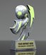 Picture of Glow In The Dark Soccer Trophy
