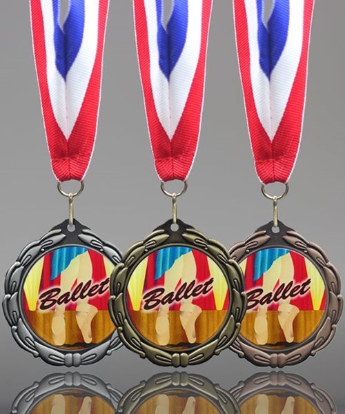 Picture of Epoxy-Domed Ballet Medals