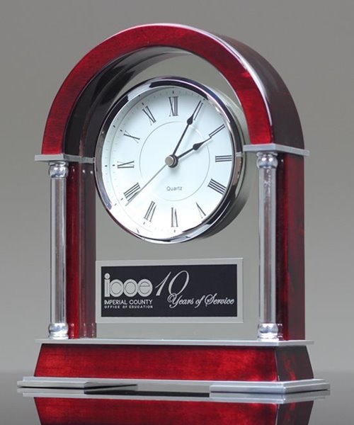 Picture of Rosewood Mantle Clock