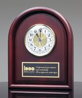 Picture of Arched Solid Cherry Wall Clock