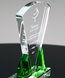 Picture of Emerald Triad Crystal Award