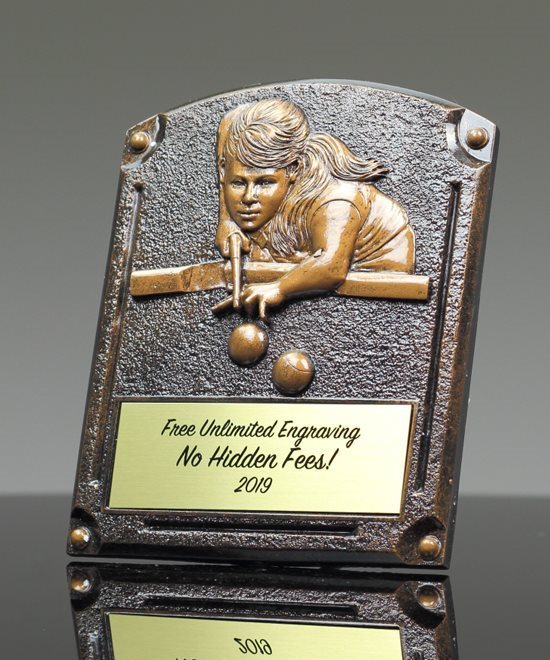 Legend of Fame Pool Trophy | Billiards Award | Edco Awards