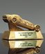 Picture of Golden Pinewood Derby Award Sculpture