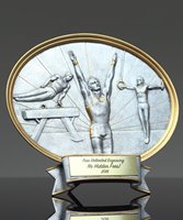 Picture of Silverstone Oval Male Gymnastics Trophy