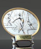 Picture of Silverstone Oval Female Gymnastics Trophy