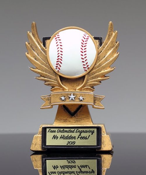 Picture of Victory Wing Baseball Trophy