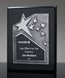 Picture of Black Plaque with Silver Star