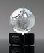 Picture of Crystal Globe Clock