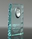 Picture of Jade Crystal Desk Clock