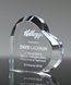 Picture of Crystal Heart Paperweight Award
