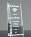 Picture of Clear Crystal Wedge Awards