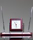 Picture of Rosewood Pen Set and Award Clock
