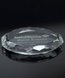 Picture of Multifaceted Crystal Paperweight Oval