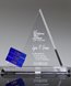 Picture of Blue Goal-Setter Triangle Crystal