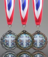 Picture of Epoxy-Domed Religious Medal
