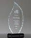 Picture of Facet Flame Glass Award
