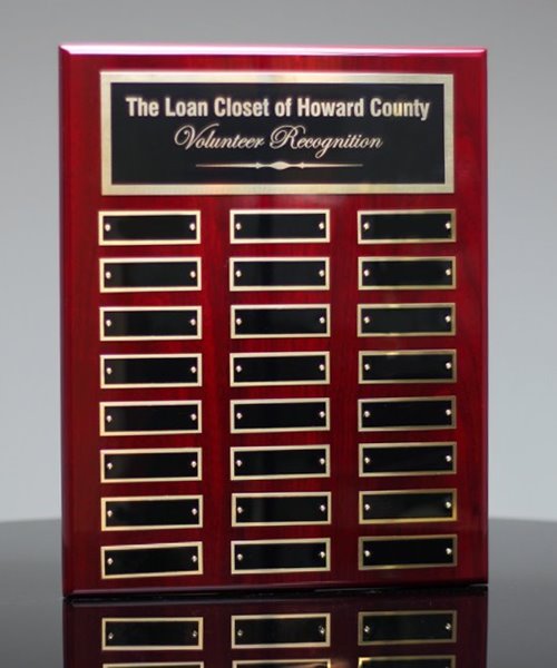 Picture of Employee Awards Plaque