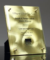Picture of Fascinating Gold Plaque