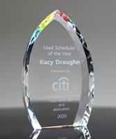 Picture of Jeweled Crystal Flame Award