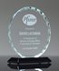 Picture of Facet Round Glass Award