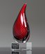 Picture of Crimson Trend Art Glass