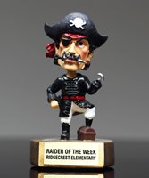 Picture of Pirate Bobblehead Mascot Trophy