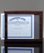 Picture of Certificate Slide-In Display Plaque Award