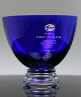 Picture of Cobalt Crystal Bowl