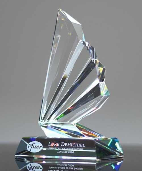 Picture of Fanfare Crystal Award