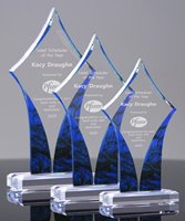Picture of Sapphire Diamond Acrylic Awards
