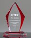 Picture of Ruby Fire Flame Acrylic Award