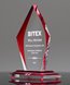 Picture of Ruby Fire Flame Acrylic Award