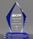 Picture of Indigo Ice Flame Acrylic Award
