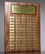 Picture of Monthly Recognition 60-Plate Walnut Award Plaque
