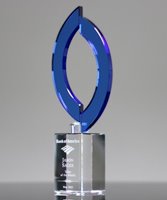 Picture of Sapphire Crystal Flame Award