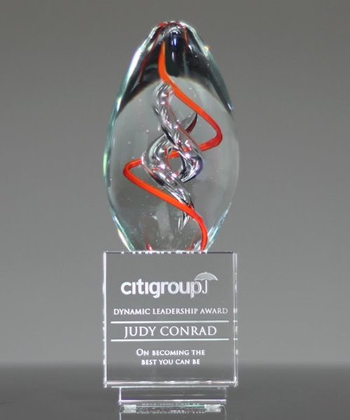 Picture of Artful Spiro Crystal Award