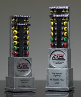 Picture of Drag Racing Light Resin Trophy