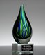 Picture of Contemporary Art Glass Trophy