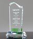 Picture of Green Gem Crystal Wave Award