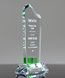 Picture of Green Gem Crystal Trophy