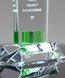 Picture of Green Gem Crystal Wave Award