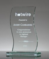 Picture of Jade Glass Wave Award