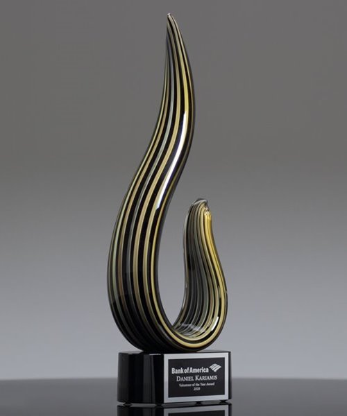 Picture of Royal Blaze Art Glass Award