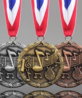 Picture of Music Note Medals