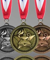 Picture of Lamp of Knowledge Value Medals