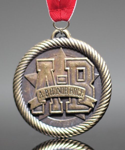 Picture of A-B Honor Roll Medals