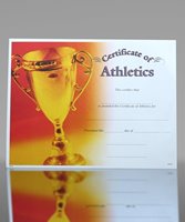 Picture of Photo-Image Certificate of Athletics