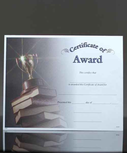 Picture of Photo-Image Certificate of Award