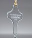 Picture of Glass Cross Tree Ornament